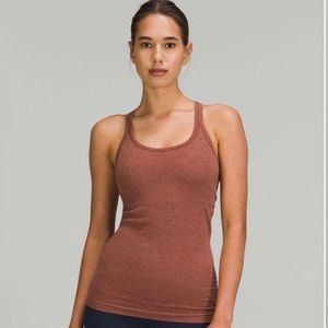 lululemon Ebb to Street Tank Top Ancient Copper Size 14